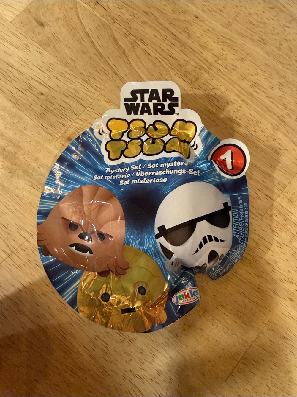 Star Wars Tsum Tsum Mystery Set - Blue, White, Brown, Gold